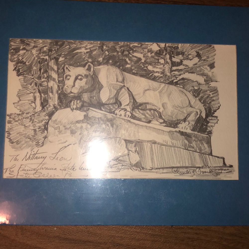 Charles H Overly Pencil Sketch